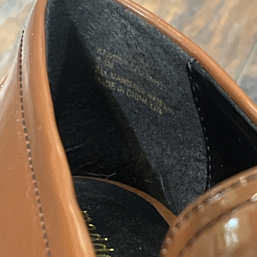 Steve Madden Girl Kassidy Platform Lug Sole Loafer Brown Women's 8.5 - Picture 10 of 10